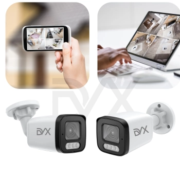 Kamera zewnętrzna IP POE LAN 8MPX 4K DVX PT8